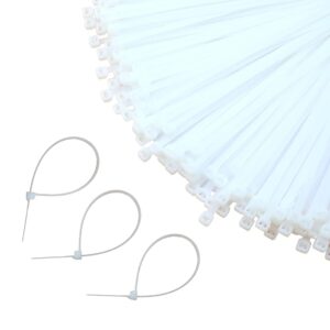 Nylon  White Color Cable tie 66 (UL RECOGNIZED) 100 pieces