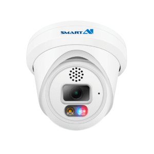 6MP ColorVu Red and Blue Flashlight Camera