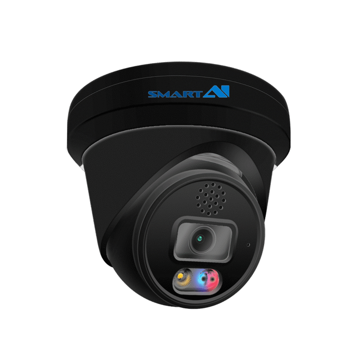 6MP(Black) H.265 ONVIF FIXED LENS ULTRA COLOR VIEW RED AND BLUE LIGHT IP CAMERA